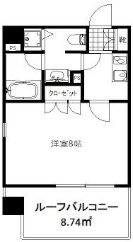 レアライズ浅草Ⅱの間取り