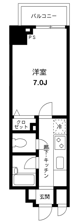プライムアーバン飯田橋の間取り|間取り