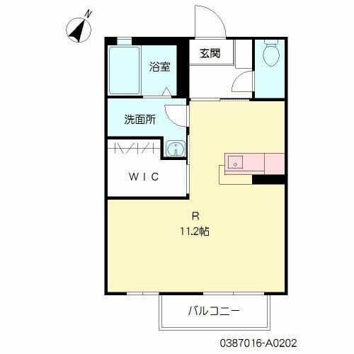 プレミール白川の間取り