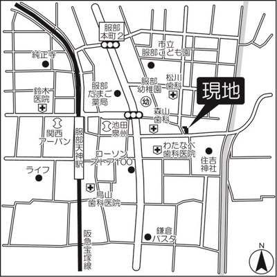 【地図】 | カサグランデ服部