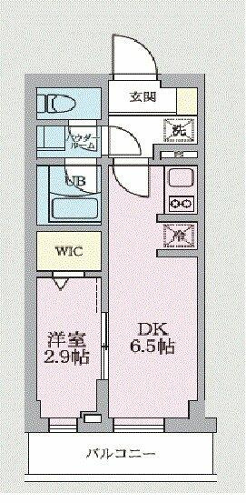 プレセダン千駄木の間取り