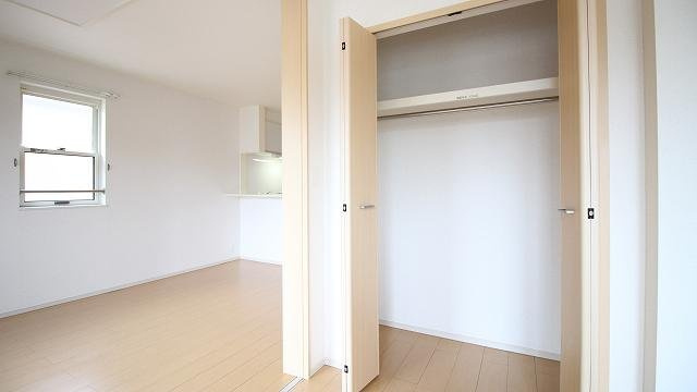 ボンヴィラージュの収納|ちょっとした収納スペースも充実しています