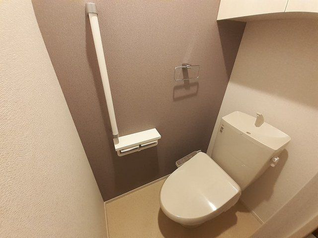 サン・シエル　Ⅱのトイレ|シンプルで使いやすいトイレです