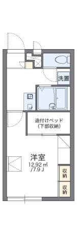 【間取り】 | レオパレスＰｅａｃｈ　Ｈｉｌｌ