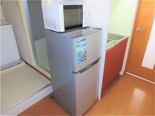 【その他】 | レオパレスＷＨＩＴＥ　ＷＥＬＬ | 電子レンジ、冷蔵庫完備