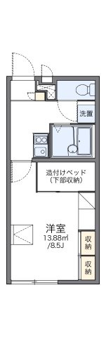 【間取り】 | レオパレスシルク