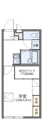 【間取り】 | レオパレスランパス