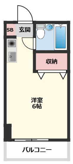 【間取り】 | コーポサンライズ西田 | 間取り