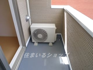 グリーンワールド　Ⅲのバルコニー|明るいバルコニー