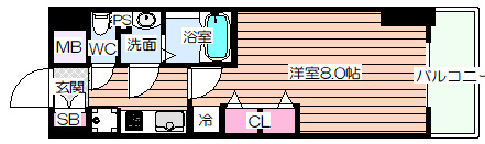 【間取り】 | エステムコート新大阪Ⅹザ・ゲート