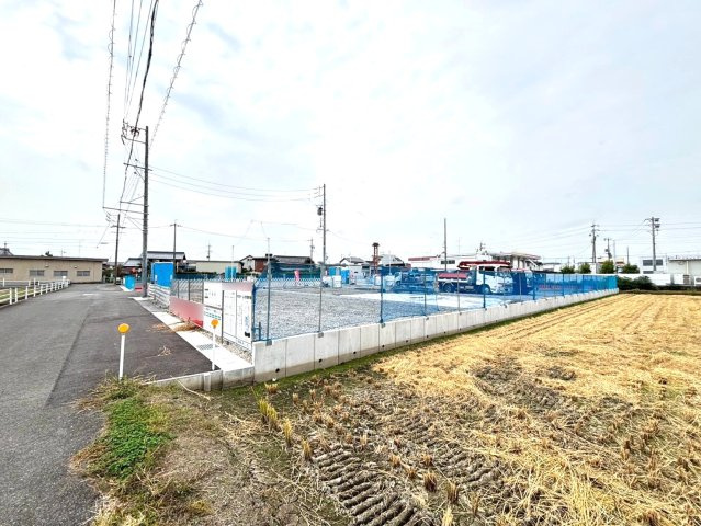 タマタウン　大垣市島里（江東小Ⅱ）　全10区画分譲の外観|「現地（202●年●月●日）撮影」　
■全体写真　
■ヤマダ不動産　株式会社リライフ　