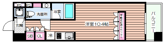 【間取り】 | デュオン新大阪レジデンス