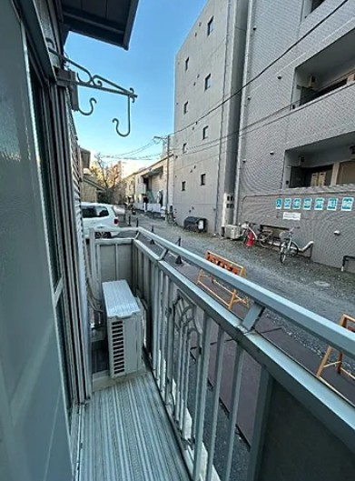 リトルハイツのバルコニー