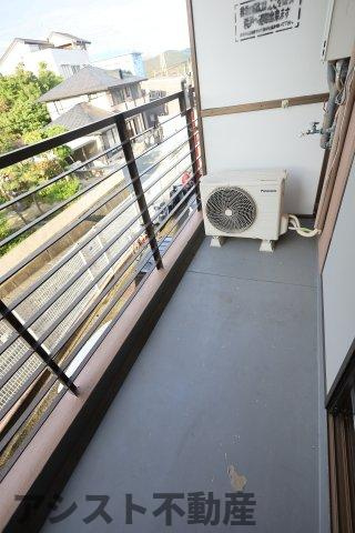 フィネスⅢのバルコニー