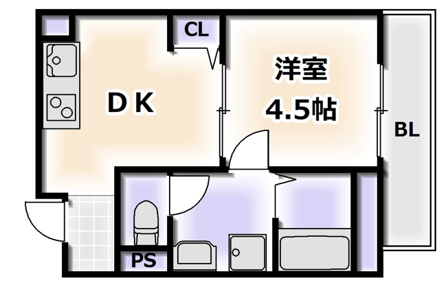 【間取り】 | メビウス難波WESTレジデンス