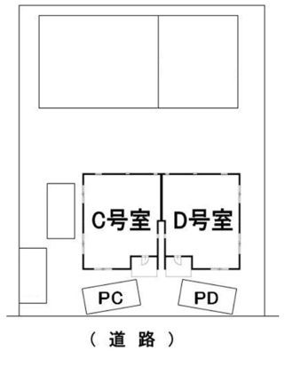 田園調布2丁目貸家の区画図