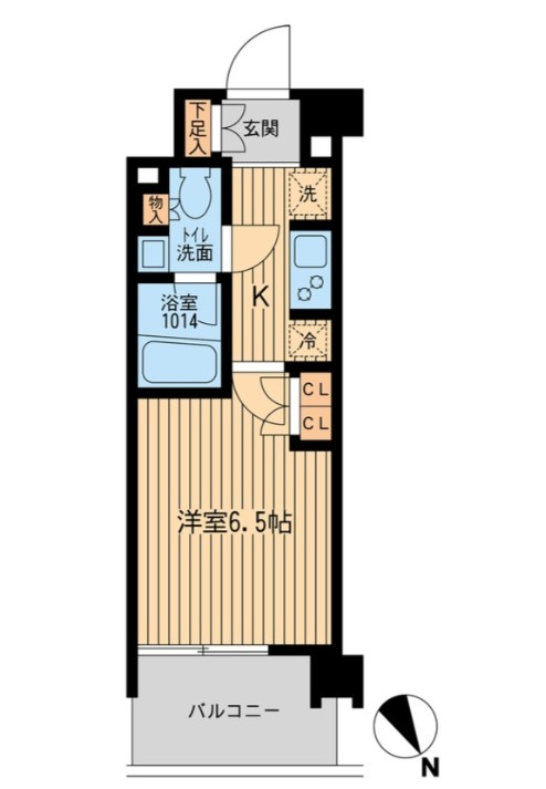 BLESS上池袋の間取り