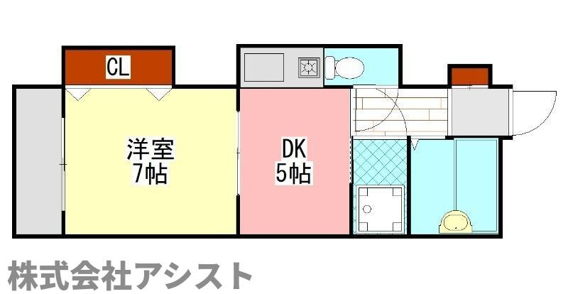 SKY真和の間取り