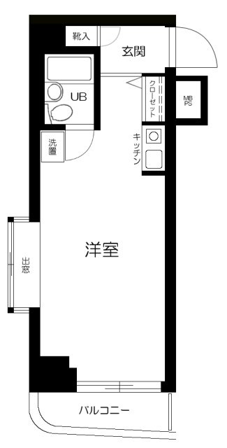 ライオンズマンション中野第五の間取り