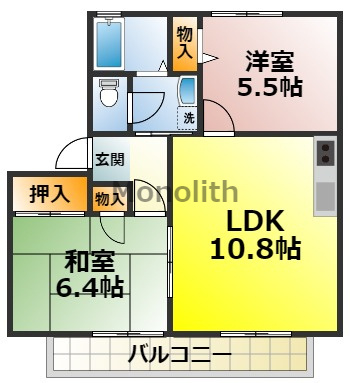 ディアスの間取り