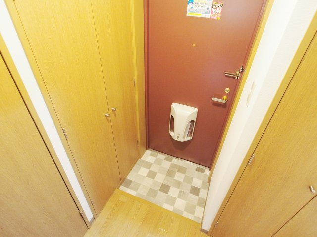 フレアコートの玄関