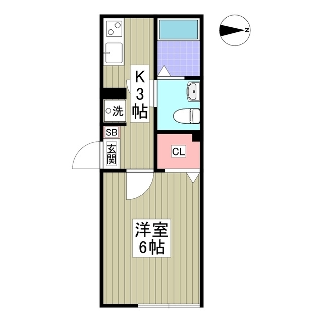 アザーレ・シド相武台の間取り