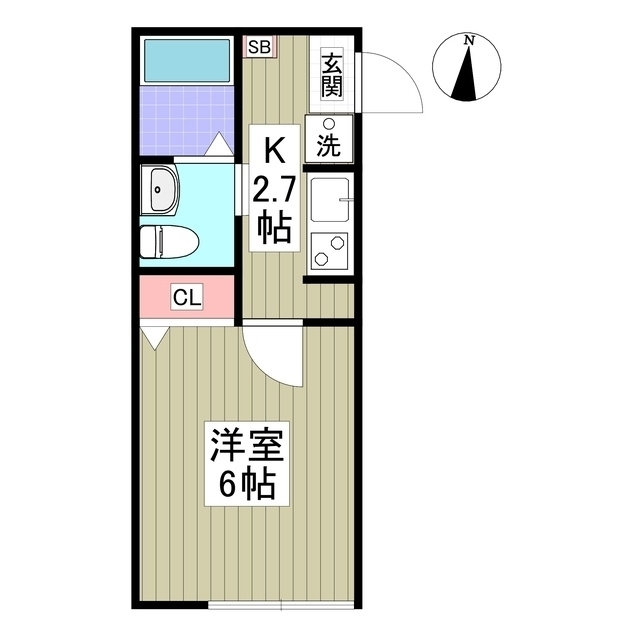 アザーレ・シド相武台の間取り