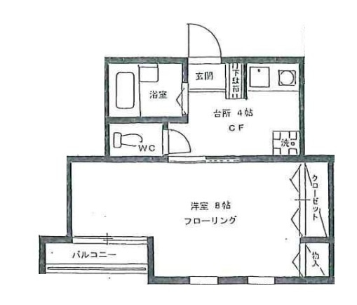 モンペリエⅡの間取り
