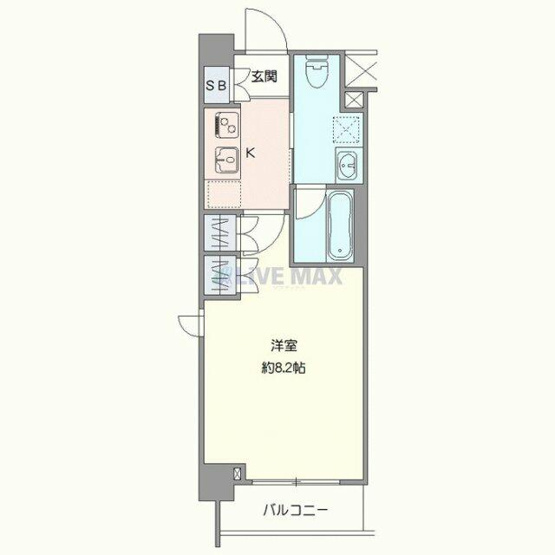 【間取り】 | ＡＸＡＳ鵜の木アジールコート