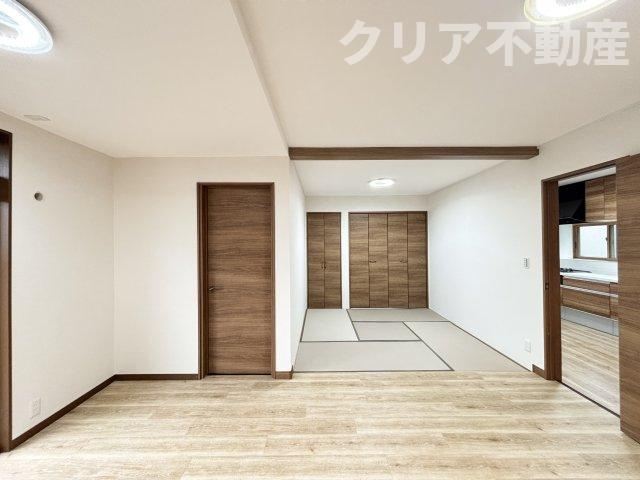 【居間・リビング】 | 水回り新品☆前橋市富士見町時沢　再生住宅