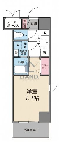 パルク博多駅南　東住吉小学校区の間取り|パルク博多駅南