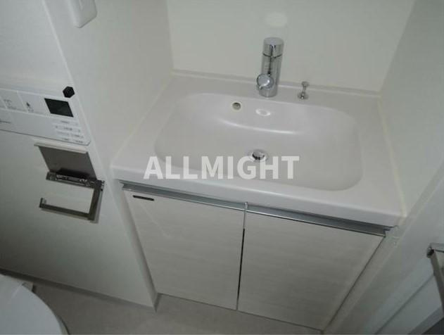 川崎市多摩区宿河原４丁目の賃貸マンションの洗面所|★お部屋探しはオールマイト不動産までご相談下さい♪
