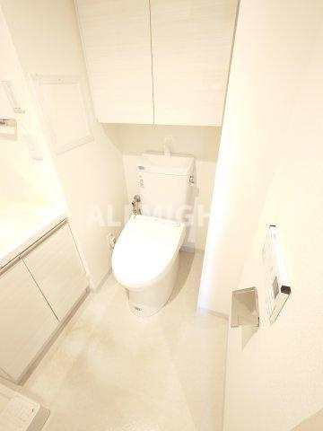 川崎市多摩区宿河原４丁目の賃貸マンションのトイレ|★お部屋探しはオールマイト不動産までご相談下さい♪