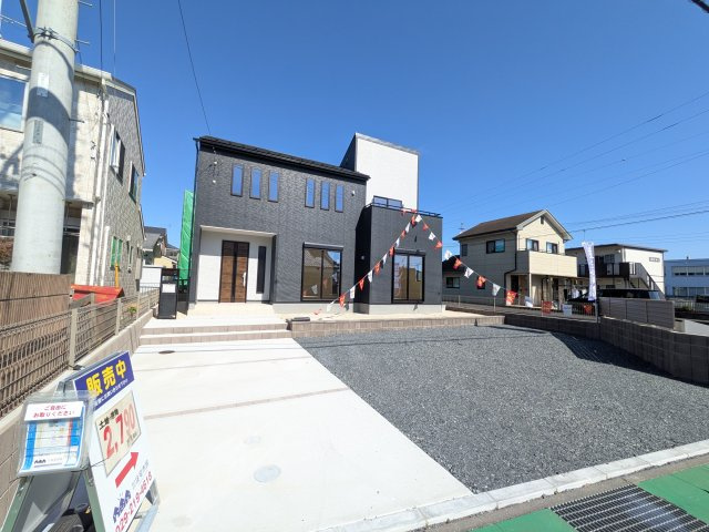 那珂市菅谷　19期　新築戸建て　2号棟の外観