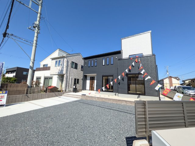 那珂市菅谷　19期　新築戸建て　2号棟の外観