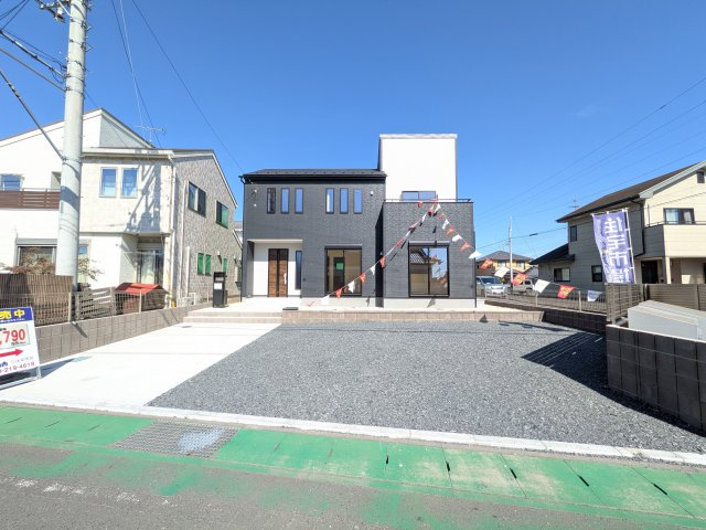 那珂市菅谷　19期　新築戸建て　2号棟の外観