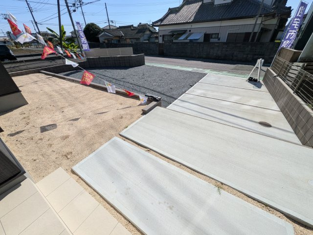 那珂市菅谷　19期　新築戸建て　2号棟の庭