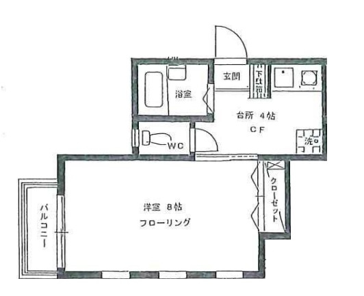 モンペリエⅡの間取り