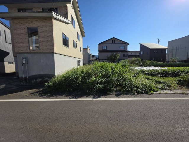 妙高市学校町売地の外観