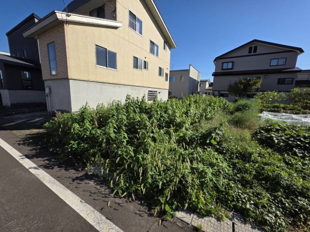 妙高市学校町売地の外観