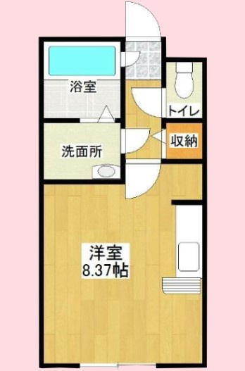 デルソーレ大和田の間取り
