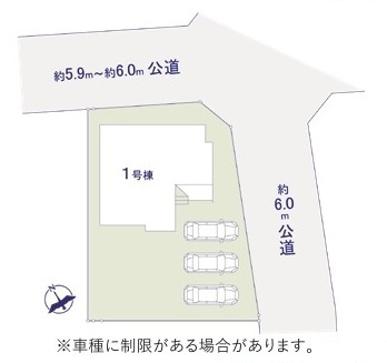 ひたちなか市東石川　8期　新築戸建ての区画図|区画図です♪