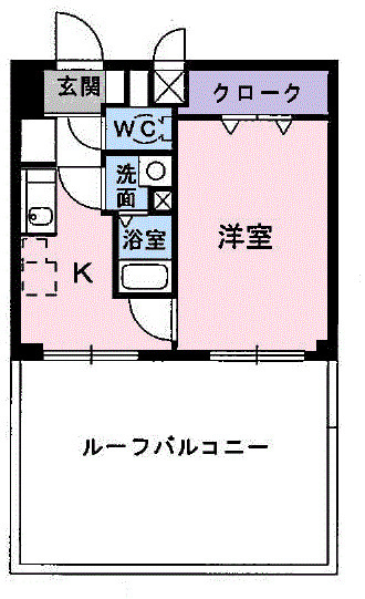 ラヴィアン オランジュの間取り