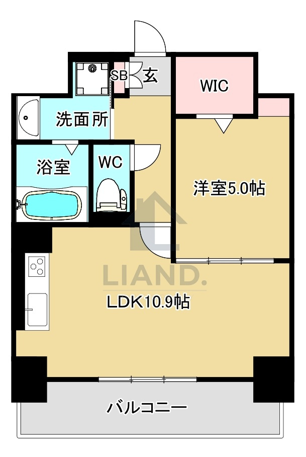 プランドール綾　東光小学校区の間取り
