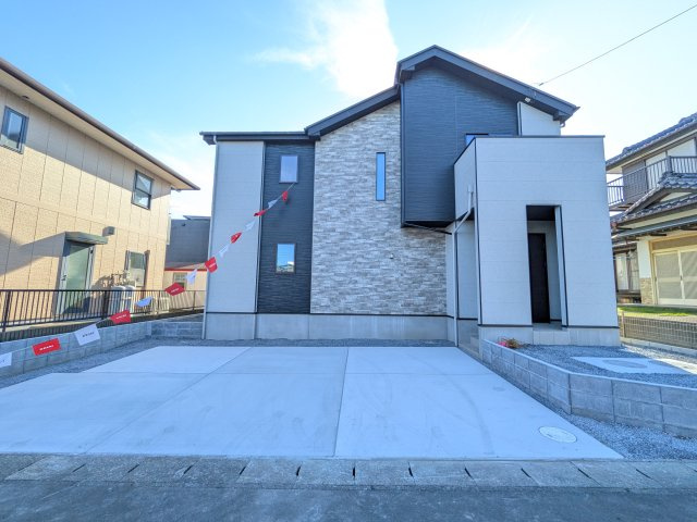 ひたちなか市平磯遠原町　1期　新築戸建ての外観