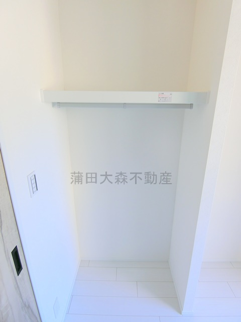 GENOVIA大森町Ⅱの収納|収納　オープンクローゼット