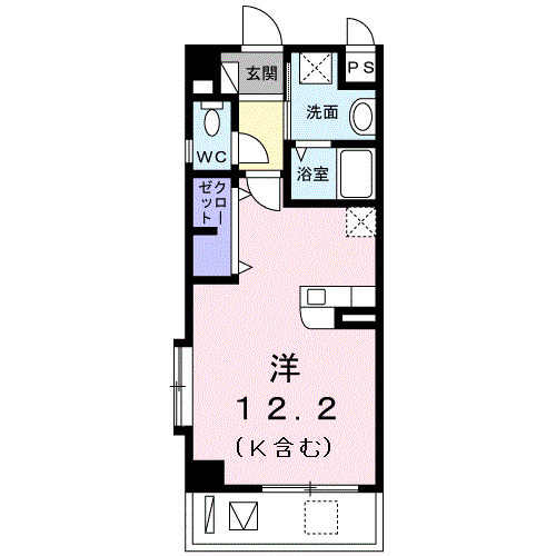 【間取り】 | ルガーナⅡ