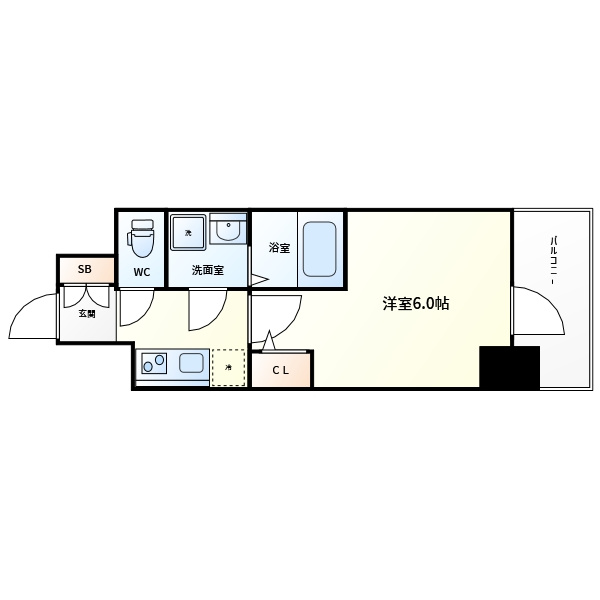 ファーストフィオーレ京橋ノワールの間取り|ファーストフィオーレ京橋ノワール　間取り