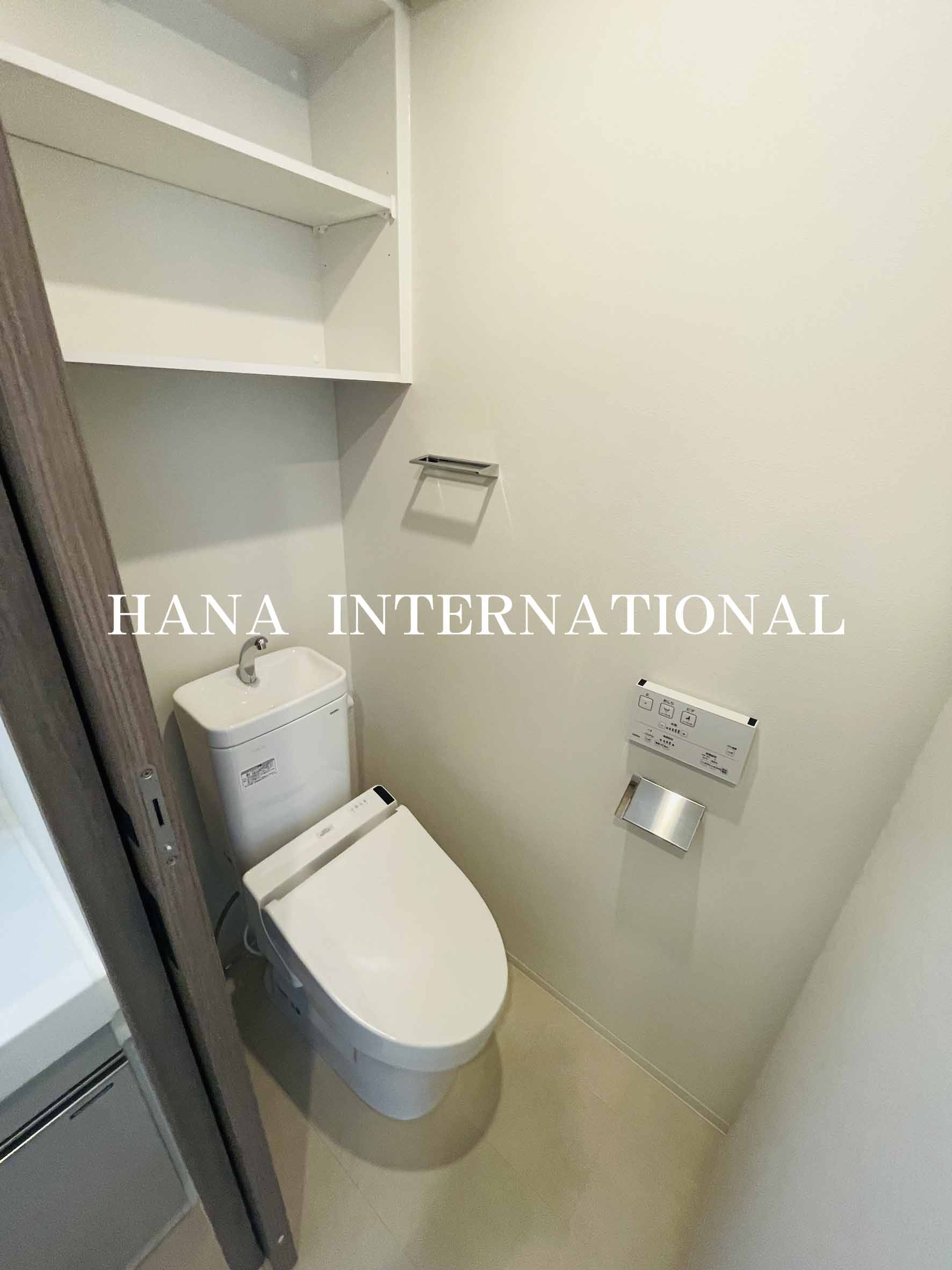 ペアフラットのトイレ