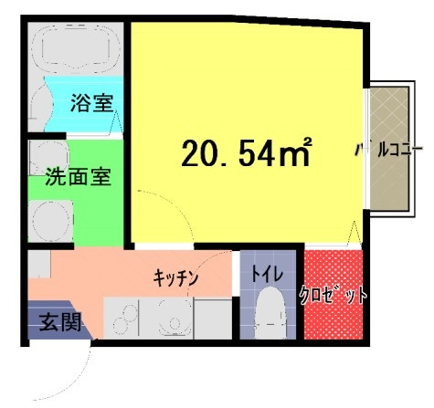 パインクレスト草加の間取り